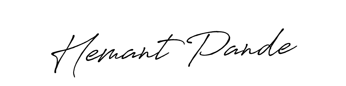 Here are the top 10 professional signature styles for the name Hemant Pande. These are the best autograph styles you can use for your name. Hemant Pande signature style 7 images and pictures png