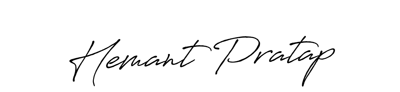 Hemant Pratap stylish signature style. Best Handwritten Sign (Antro_Vectra_Bolder) for my name. Handwritten Signature Collection Ideas for my name Hemant Pratap. Hemant Pratap signature style 7 images and pictures png