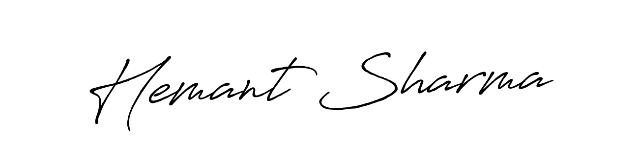 Similarly Antro_Vectra_Bolder is the best handwritten signature design. Signature creator online .You can use it as an online autograph creator for name Hemant Sharma. Hemant Sharma signature style 7 images and pictures png