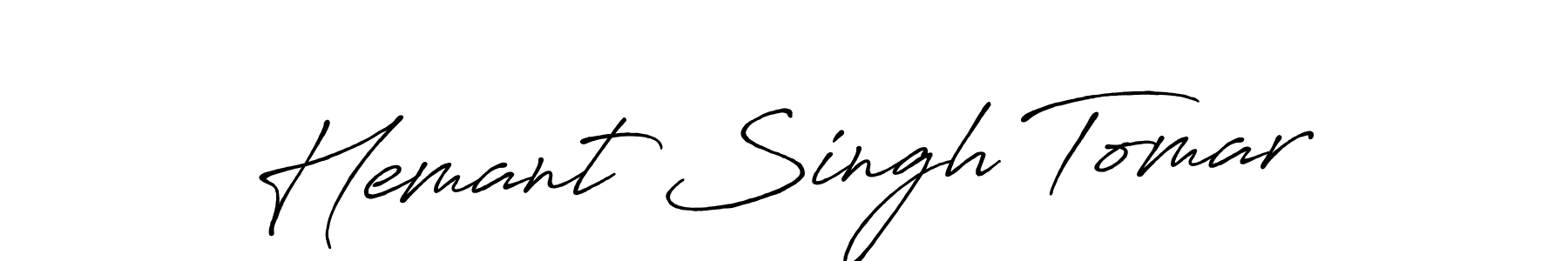 Make a short Hemant Singh Tomar signature style. Manage your documents anywhere anytime using Antro_Vectra_Bolder. Create and add eSignatures, submit forms, share and send files easily. Hemant Singh Tomar signature style 7 images and pictures png