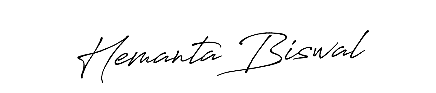 How to make Hemanta Biswal signature? Antro_Vectra_Bolder is a professional autograph style. Create handwritten signature for Hemanta Biswal name. Hemanta Biswal signature style 7 images and pictures png