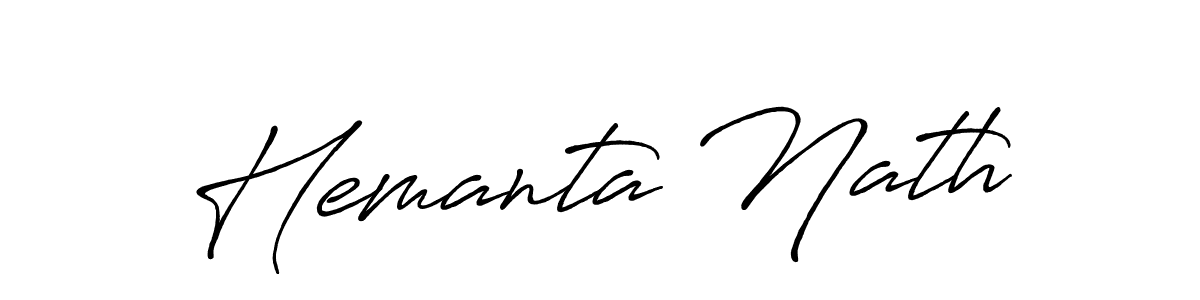 Here are the top 10 professional signature styles for the name Hemanta Nath. These are the best autograph styles you can use for your name. Hemanta Nath signature style 7 images and pictures png