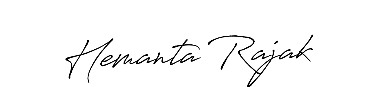 Also You can easily find your signature by using the search form. We will create Hemanta Rajak name handwritten signature images for you free of cost using Antro_Vectra_Bolder sign style. Hemanta Rajak signature style 7 images and pictures png