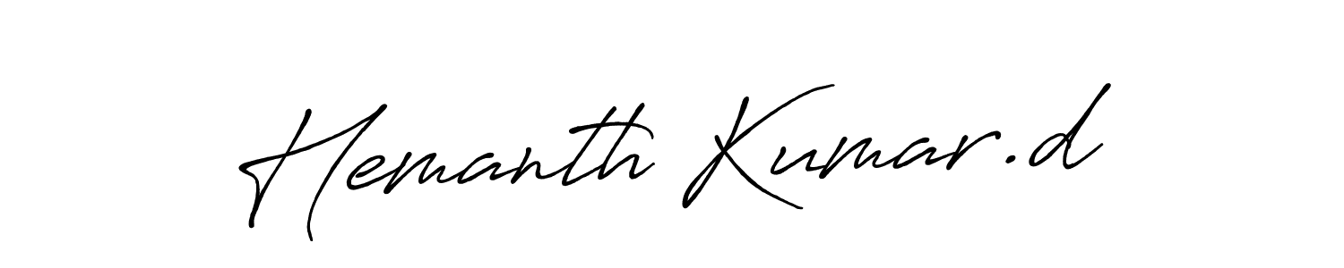 Here are the top 10 professional signature styles for the name Hemanth Kumar.d. These are the best autograph styles you can use for your name. Hemanth Kumar.d signature style 7 images and pictures png