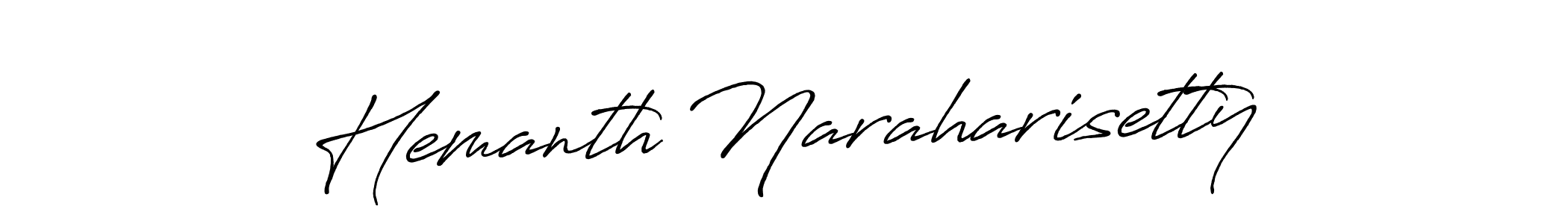 It looks lik you need a new signature style for name Hemanth Naraharisetty. Design unique handwritten (Antro_Vectra_Bolder) signature with our free signature maker in just a few clicks. Hemanth Naraharisetty signature style 7 images and pictures png