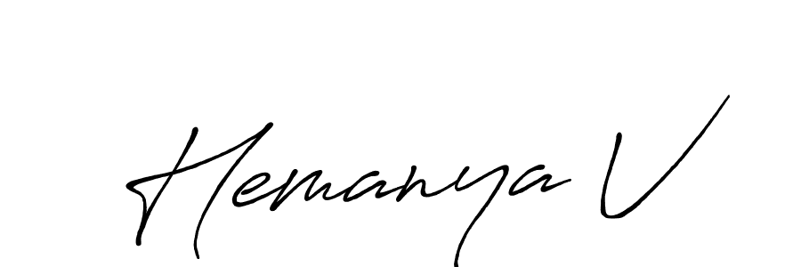 Best and Professional Signature Style for Hemanya V. Antro_Vectra_Bolder Best Signature Style Collection. Hemanya V signature style 7 images and pictures png