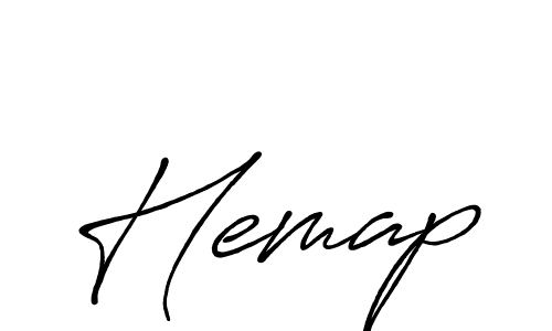 How to make Hemap signature? Antro_Vectra_Bolder is a professional autograph style. Create handwritten signature for Hemap name. Hemap signature style 7 images and pictures png