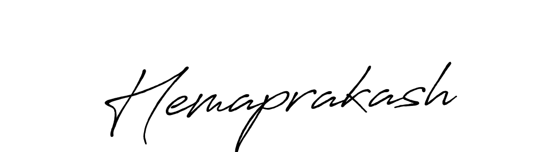 Also we have Hemaprakash name is the best signature style. Create professional handwritten signature collection using Antro_Vectra_Bolder autograph style. Hemaprakash signature style 7 images and pictures png