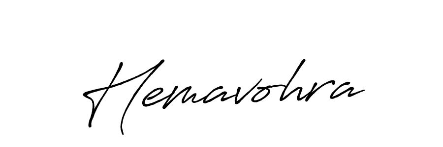 Once you've used our free online signature maker to create your best signature Antro_Vectra_Bolder style, it's time to enjoy all of the benefits that Hemavohra name signing documents. Hemavohra signature style 7 images and pictures png