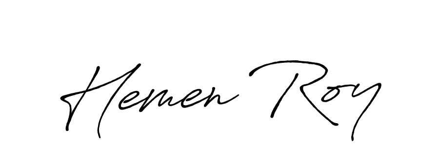 How to Draw Hemen Roy signature style? Antro_Vectra_Bolder is a latest design signature styles for name Hemen Roy. Hemen Roy signature style 7 images and pictures png