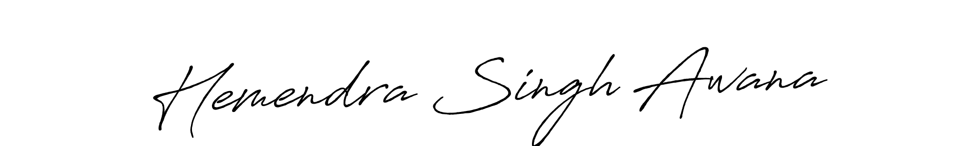 Once you've used our free online signature maker to create your best signature Antro_Vectra_Bolder style, it's time to enjoy all of the benefits that Hemendra Singh Awana name signing documents. Hemendra Singh Awana signature style 7 images and pictures png