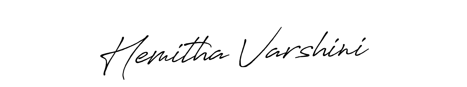 Also we have Hemitha Varshini name is the best signature style. Create professional handwritten signature collection using Antro_Vectra_Bolder autograph style. Hemitha Varshini signature style 7 images and pictures png