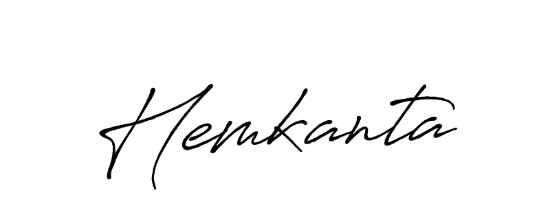 Make a beautiful signature design for name Hemkanta. Use this online signature maker to create a handwritten signature for free. Hemkanta signature style 7 images and pictures png