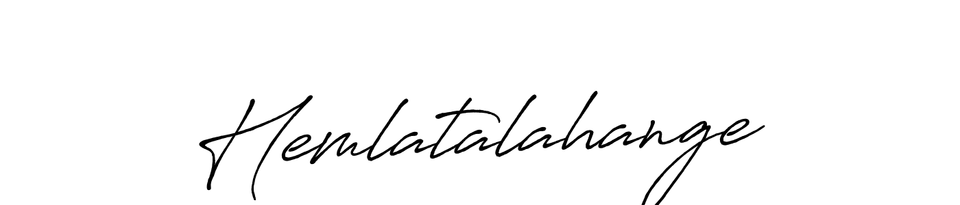 Once you've used our free online signature maker to create your best signature Antro_Vectra_Bolder style, it's time to enjoy all of the benefits that Hemlatalahange name signing documents. Hemlatalahange signature style 7 images and pictures png