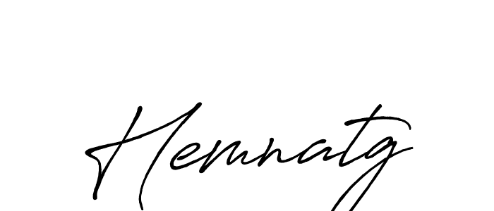 Make a beautiful signature design for name Hemnatg. With this signature (Antro_Vectra_Bolder) style, you can create a handwritten signature for free. Hemnatg signature style 7 images and pictures png