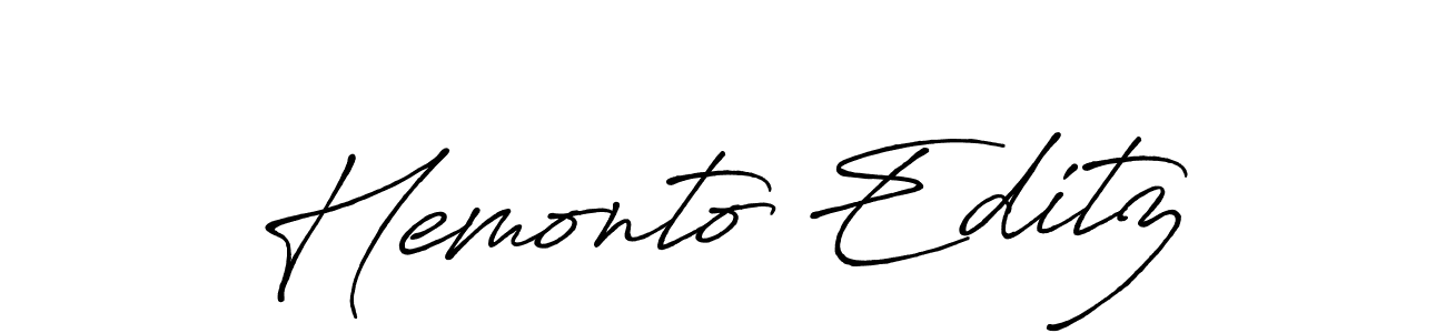Make a beautiful signature design for name Hemonto Editz. Use this online signature maker to create a handwritten signature for free. Hemonto Editz signature style 7 images and pictures png