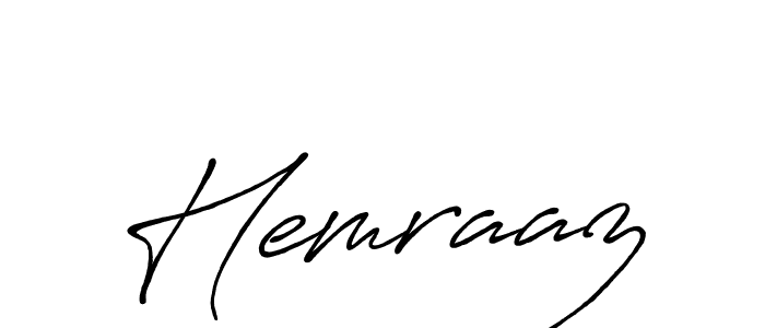 Create a beautiful signature design for name Hemraaz. With this signature (Antro_Vectra_Bolder) fonts, you can make a handwritten signature for free. Hemraaz signature style 7 images and pictures png