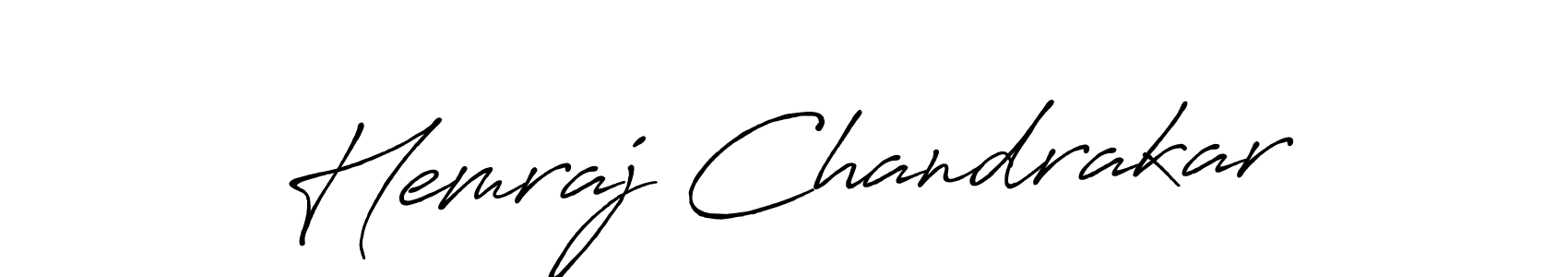 Antro_Vectra_Bolder is a professional signature style that is perfect for those who want to add a touch of class to their signature. It is also a great choice for those who want to make their signature more unique. Get Hemraj Chandrakar name to fancy signature for free. Hemraj Chandrakar signature style 7 images and pictures png