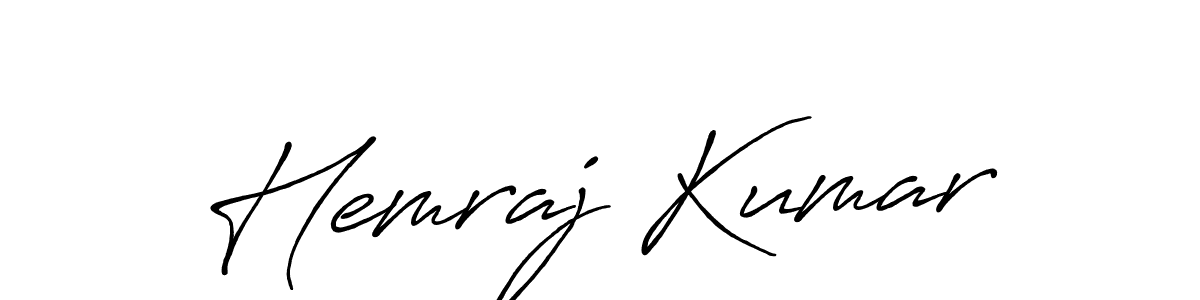 How to make Hemraj Kumar signature? Antro_Vectra_Bolder is a professional autograph style. Create handwritten signature for Hemraj Kumar name. Hemraj Kumar signature style 7 images and pictures png