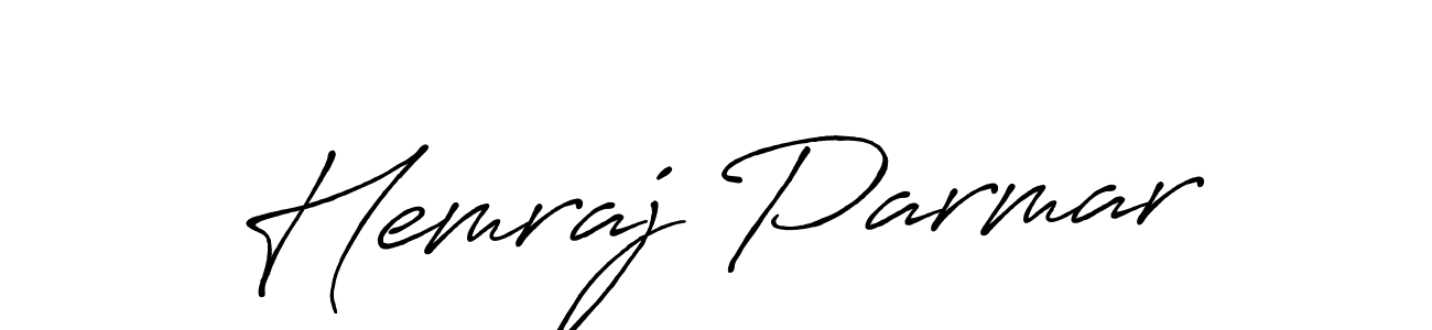 Make a short Hemraj Parmar signature style. Manage your documents anywhere anytime using Antro_Vectra_Bolder. Create and add eSignatures, submit forms, share and send files easily. Hemraj Parmar signature style 7 images and pictures png