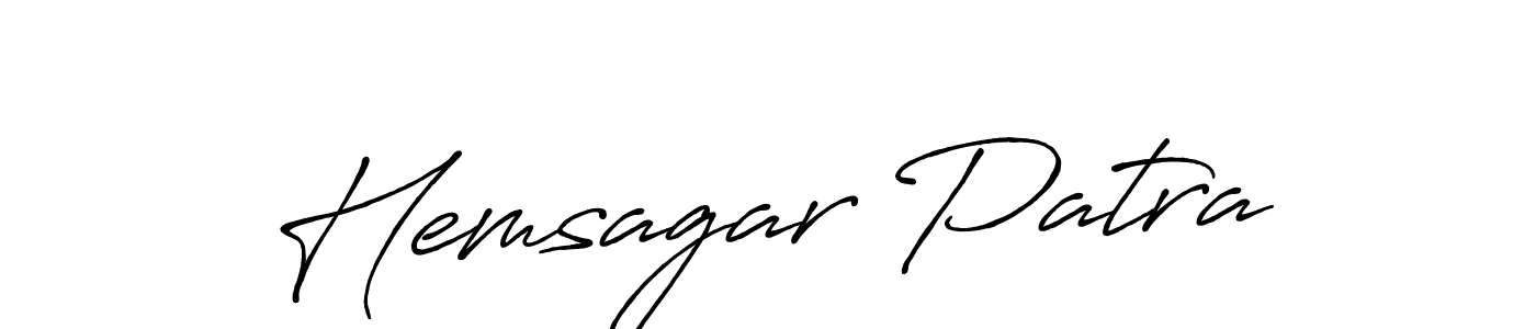 Use a signature maker to create a handwritten signature online. With this signature software, you can design (Antro_Vectra_Bolder) your own signature for name Hemsagar Patra. Hemsagar Patra signature style 7 images and pictures png