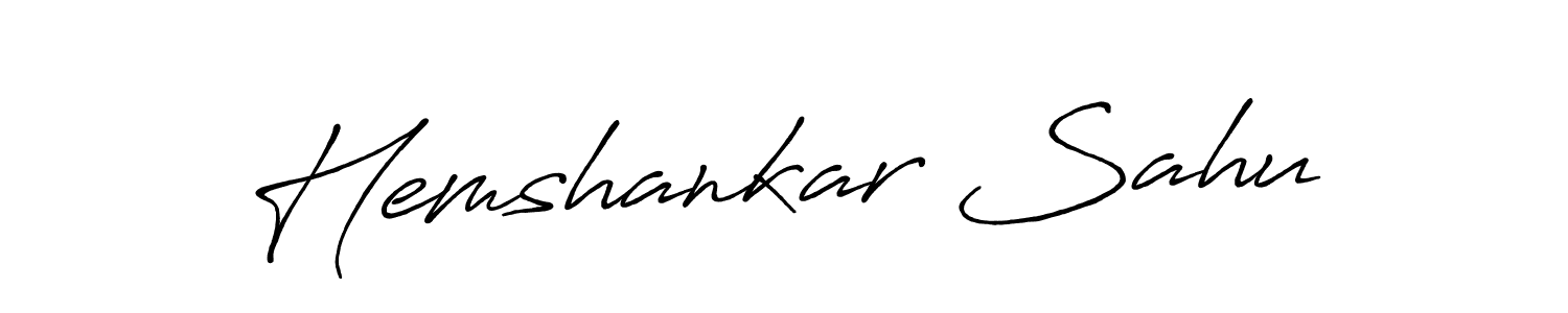 This is the best signature style for the Hemshankar Sahu name. Also you like these signature font (Antro_Vectra_Bolder). Mix name signature. Hemshankar Sahu signature style 7 images and pictures png