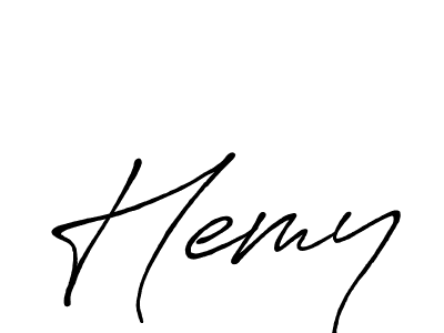 Once you've used our free online signature maker to create your best signature Antro_Vectra_Bolder style, it's time to enjoy all of the benefits that Hemy name signing documents. Hemy signature style 7 images and pictures png