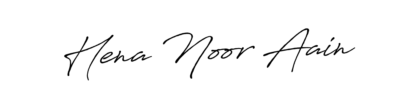 This is the best signature style for the Hena Noor Aain name. Also you like these signature font (Antro_Vectra_Bolder). Mix name signature. Hena Noor Aain signature style 7 images and pictures png