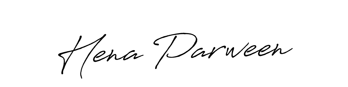 How to make Hena Parween signature? Antro_Vectra_Bolder is a professional autograph style. Create handwritten signature for Hena Parween name. Hena Parween signature style 7 images and pictures png