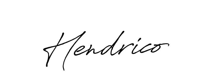 Best and Professional Signature Style for Hendrico. Antro_Vectra_Bolder Best Signature Style Collection. Hendrico signature style 7 images and pictures png
