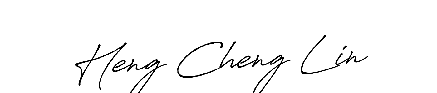 Once you've used our free online signature maker to create your best signature Antro_Vectra_Bolder style, it's time to enjoy all of the benefits that Heng Cheng Lin name signing documents. Heng Cheng Lin signature style 7 images and pictures png