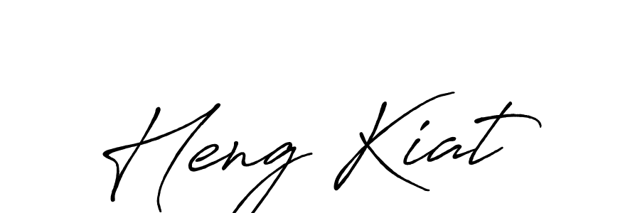 Also You can easily find your signature by using the search form. We will create Heng Kiat name handwritten signature images for you free of cost using Antro_Vectra_Bolder sign style. Heng Kiat signature style 7 images and pictures png
