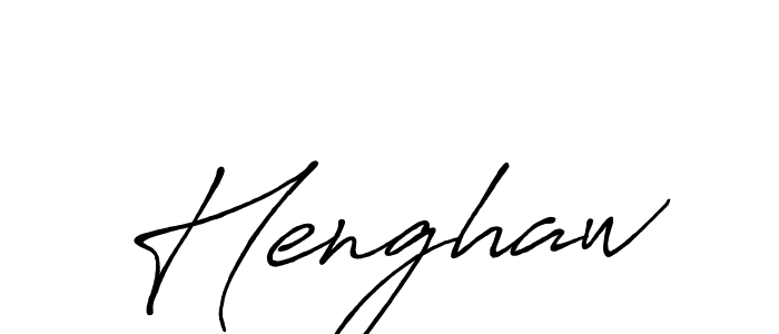 Make a beautiful signature design for name Henghaw. With this signature (Antro_Vectra_Bolder) style, you can create a handwritten signature for free. Henghaw signature style 7 images and pictures png