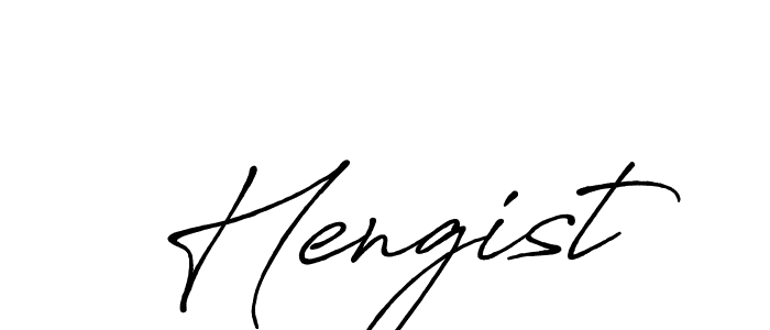 Hengist stylish signature style. Best Handwritten Sign (Antro_Vectra_Bolder) for my name. Handwritten Signature Collection Ideas for my name Hengist. Hengist signature style 7 images and pictures png