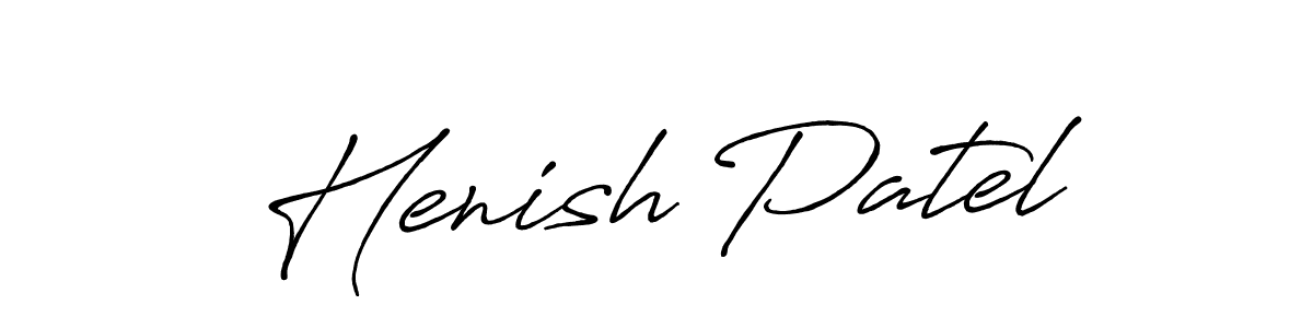 You can use this online signature creator to create a handwritten signature for the name Henish Patel. This is the best online autograph maker. Henish Patel signature style 7 images and pictures png