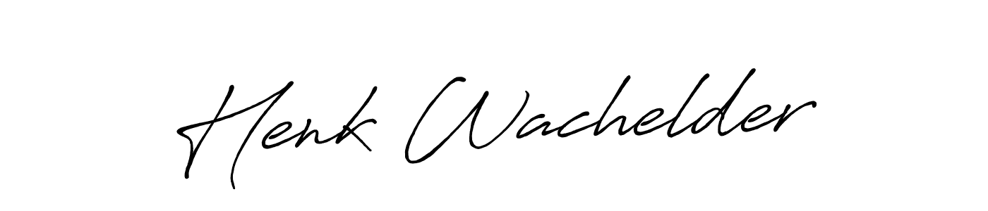 if you are searching for the best signature style for your name Henk Wachelder. so please give up your signature search. here we have designed multiple signature styles  using Antro_Vectra_Bolder. Henk Wachelder signature style 7 images and pictures png