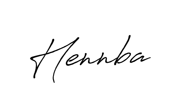 Once you've used our free online signature maker to create your best signature Antro_Vectra_Bolder style, it's time to enjoy all of the benefits that Hennba name signing documents. Hennba signature style 7 images and pictures png