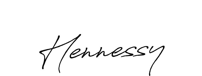 Create a beautiful signature design for name Hennessy. With this signature (Antro_Vectra_Bolder) fonts, you can make a handwritten signature for free. Hennessy signature style 7 images and pictures png
