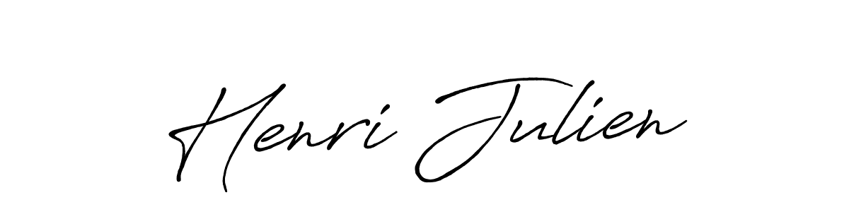 Once you've used our free online signature maker to create your best signature Antro_Vectra_Bolder style, it's time to enjoy all of the benefits that Henri Julien name signing documents. Henri Julien signature style 7 images and pictures png