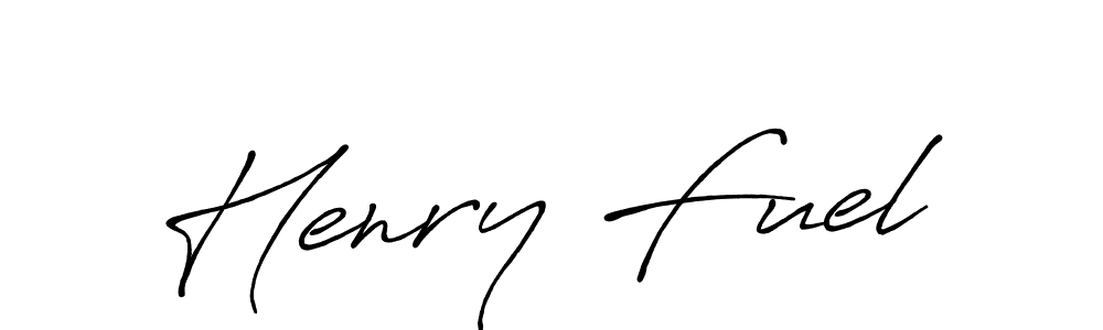 Use a signature maker to create a handwritten signature online. With this signature software, you can design (Antro_Vectra_Bolder) your own signature for name Henry Fuel. Henry Fuel signature style 7 images and pictures png