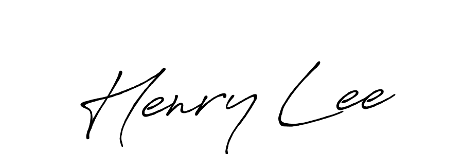 It looks lik you need a new signature style for name Henry Lee. Design unique handwritten (Antro_Vectra_Bolder) signature with our free signature maker in just a few clicks. Henry Lee signature style 7 images and pictures png