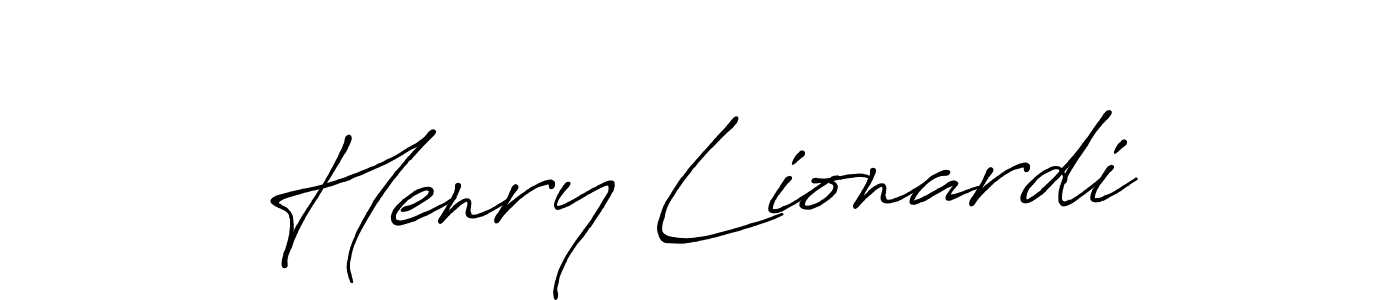 Best and Professional Signature Style for Henry Lionardi. Antro_Vectra_Bolder Best Signature Style Collection. Henry Lionardi signature style 7 images and pictures png
