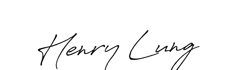 Make a beautiful signature design for name Henry Lung. Use this online signature maker to create a handwritten signature for free. Henry Lung signature style 7 images and pictures png