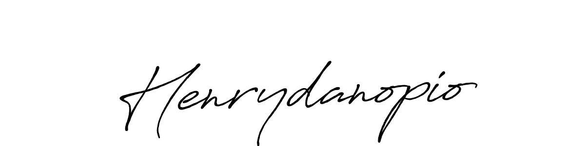 You should practise on your own different ways (Antro_Vectra_Bolder) to write your name (Henrydanopio) in signature. don't let someone else do it for you. Henrydanopio signature style 7 images and pictures png