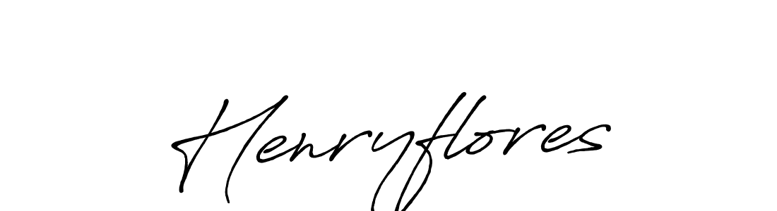 Make a beautiful signature design for name Henryflores. Use this online signature maker to create a handwritten signature for free. Henryflores signature style 7 images and pictures png