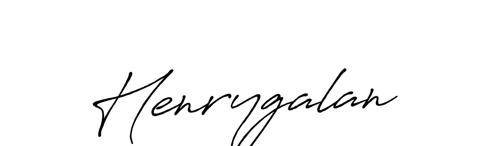 Henrygalan stylish signature style. Best Handwritten Sign (Antro_Vectra_Bolder) for my name. Handwritten Signature Collection Ideas for my name Henrygalan. Henrygalan signature style 7 images and pictures png