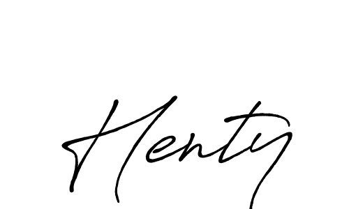 Make a short Henty signature style. Manage your documents anywhere anytime using Antro_Vectra_Bolder. Create and add eSignatures, submit forms, share and send files easily. Henty signature style 7 images and pictures png