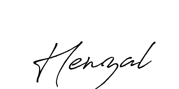 You should practise on your own different ways (Antro_Vectra_Bolder) to write your name (Henzal) in signature. don't let someone else do it for you. Henzal signature style 7 images and pictures png