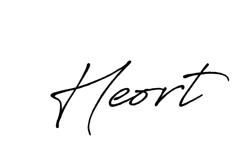 Best and Professional Signature Style for Heort. Antro_Vectra_Bolder Best Signature Style Collection. Heort signature style 7 images and pictures png