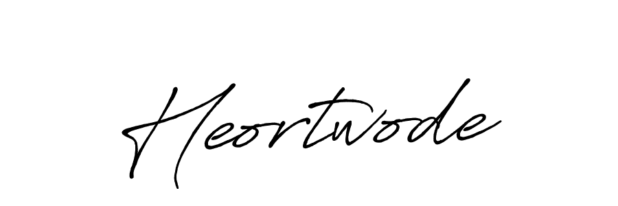 Design your own signature with our free online signature maker. With this signature software, you can create a handwritten (Antro_Vectra_Bolder) signature for name Heortwode. Heortwode signature style 7 images and pictures png